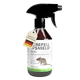 RepellShield® Pfefferminzöl Rattenabwehr & Mäuseabwehr Spray -250ml-...