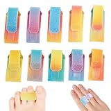 10 Stück Zehenbandage Hammerzehenschienen, Hammerzehen Korrektur...