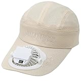 Fischerhut Baseballkappe, eingebaute USB-Solar-Ventilator-Stromversorgung,...