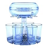 Aigid 6 Schnapsglasspender und Halter, Weinabscheider zum Abfüllen von...