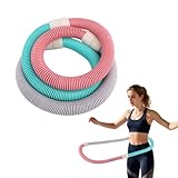 Fukaisu Leiser Gewichteter Hula Hoop Reifen, Taillenfreundlich Leiser...
