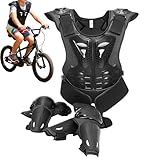 Dirt Bike Gear – Brustschutz mit Ellbogen- und Knieschoner –...