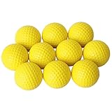 wisspair 10 STK. Golfball Golf Training Soft Softbaelle uebungsbaelle