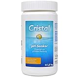 Cristal pH-Minus Granulat 1,5 kg - Effektive pH-Senkung für Whirlpools &...