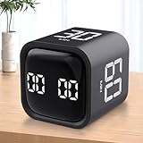 Digitaler Cube Timer, Küchentimer Schwerkraftsensor Flip Timer mit...