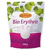 Birkengold Bio Erythrit, 500 g Beutel | Kalorienfreier Zuckerersatz aus...