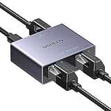 UGREEN LAN Splitter 1 auf 2 1000Mbps Ethernet Splitter LAN Switch 2 Port...