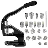 LetCart Manuelle Nietenpresse Set – Universalwerkzeug für Knöpfe,...