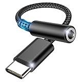 CKCN USB C zu 3.5mm Klinke, USB C Aux Adapter zu Kopfhörer Jack Audio...