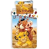 Disney „König der Löwen“ Bettwäsche-Set für Baby & Kleinkinder (100...