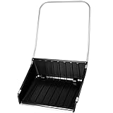 Schneehexe Schneewanne mit Alu-Kante – 78 cm XXL Schneeschieber für...