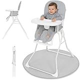 IB STYLE Baby Hochstuhl Leno - Kinderhochstuhl Klappbar & Platzsparend,...