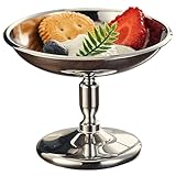 AZIDWERYQ Eiscreme Tasse, 90 ml Edelstahl -Dessertschalen mit stabiler...