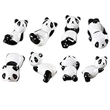 8 Stück Stäbchen Halter, Niedliche Essstäbchen-Ablage in Panda-Form,...