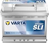 Varta D24 Blue Dynamic Starterbatterie für Passenger Car, 5604080543132...
