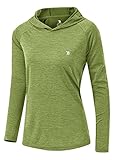 YSENTO Damen Outdoor Wandershirt Atmungsaktive Leicht Sport Langarmshirt...