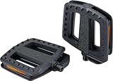 BBB Cycling ErgoBase Fahrradpedale | Große Plattform Ergonomische...