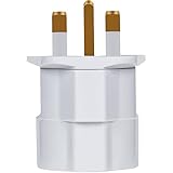 Adapter für UK-Stecker auf Schuko 13 A, Stromwandler für elektrische...