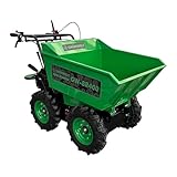 Mini Raddumper Grünwelt GW-BR400 Mini Transporter Allradantrieb Minidumper...