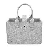 Filztasche Groß 20L, Filztaschen Shopper, Einkaufstasche, Faltbar...