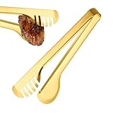 Küchenzange aus Edelstahl, Küchenzange aus Metall - Spaghettizange, lange...