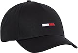 Tommy Jeans Unisex Cap TJU Flag Basecap, Schwarz (Black), Einheitsgröße