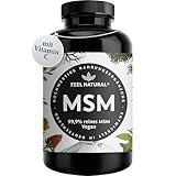 MSM Tabletten - 2000mg MSM (Methylsulfonylmethan) je Tagesdosis - 365...
