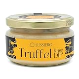 Lussiero Trüffel Käse Dip cremige Käsesauce mit echtem Sommertrüffel...