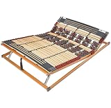 FMP | 7 Zonen Teller-Leisten Lattenrost Rhodos | Komfort | 140x200 cm |...