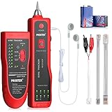 Proster Netzwerkkabel Wire Tracker Kabeltester XQ 350 mit Kopfhörer...