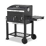 tepro Holzkohlegrill (Grillwagen) Toronto Click, Grillfläche: ca. 56 x...