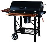 Tarrington House Louisiana Holzkohle-grillwagen mit Rollen und...
