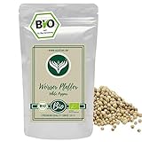 Azafran BIO Weißer Pfeffer, Pfefferkörner weiß ganz, Pfeffermühlen...