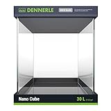 Dennerle 3928 Nano Cube White Glass - 30 Liter - Aquascaping Aquarium - 30...