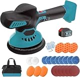 Akku Poliermaschine Auto,Ersatz für Makita 18V BL1830,21V Exzenter...