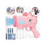 Seifenblasenmaschine, KETIEE Einhorn Seifenblasenpistole Kinder,...