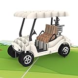 papercrush® Pop-Up Karte Golf - 3D Geburtstagskarte oder Geldgeschenk für...