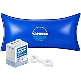 Yankee Poolkissen Winter 120x240 cm | Aufblasbares Pool Luftkissen für...