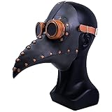 Orgoue Pest Doctor Maske, Pest Arzt Maske Plague Doctor Maske Halloween...