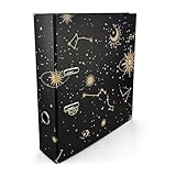 Netuno Design 1x Ringordner DIN A4 70 mm breit mit 2 Ringen Weltraum-Design...
