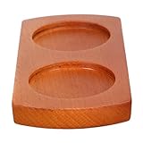 TOYANDONA Holz Pfeffermühlenhalter Robust Stabiler Grinder Stand für Salz...