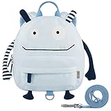 GAGAKU Kinderrucksack mit Brustgurt Mini Cartoon Kinder Rucksack für...