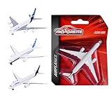 Majorette 212057980 Airplane, Flugzeug mit Original Lizenz, Emirates,...
