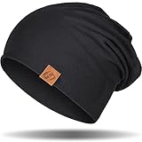 HASAGEI Mütze Damen Leicht Weich Unisex Slouch Beanie Elastisch Mütze...