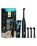 happybrush® [Testsieger 2024*] Elektrische Zahnbürste Eco R2 -...