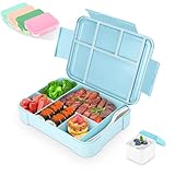 Alitree Brotdose Kinder mit Fächern,1330 ml Kinder Bento...