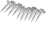 Selbstschneidende Polsternägel, 200pcs 8x20mm Dekorative Polsternagel...