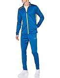 Uhlsport Herren Essential Classic Trainingsanzug, Azurblau/limonengelb, M...