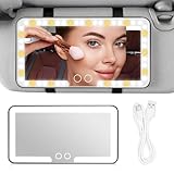 Infreecs Auto Kosmetikspiegel, Visier Kosmetikspiegel, Makeup Spiegel Auto...