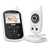 GHB Babyphone mit Kamera Video Baby Monitor 2,4 GHz Gegensprechfunktion ECO...